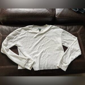 White long sleeve shirt
